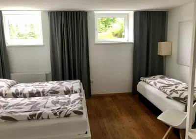 Ein Bett oder Betten in einem Zimmer der Unterkunft Steinerberg Appartement