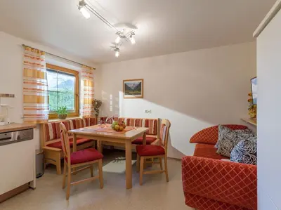 Küche/Küchenzeile in der Unterkunft Ferienwohnung Petra