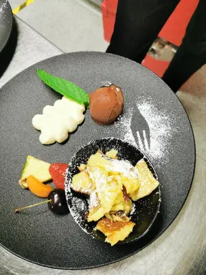 Essen im Hotel oder in der Nähe