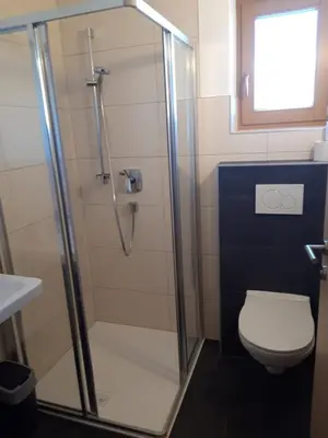Ein Badezimmer in der Unterkunft Ferienwohnung Schiestl