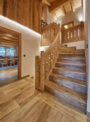Grundriss der Unterkunft Chalet Dirndl und Buam