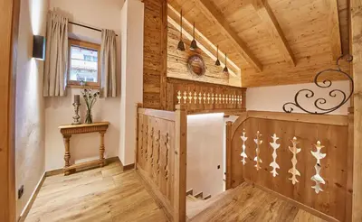 Grundriss der Unterkunft Chalet Dirndl und Buam