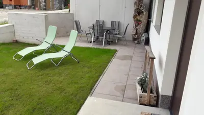 Ein Garten an der Unterkunft Ferienwohnung Kircher