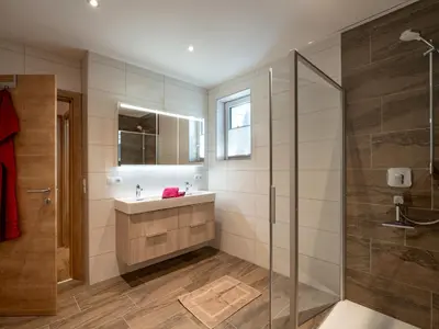 Ein Badezimmer in der Unterkunft Ferienwohnung Kircher