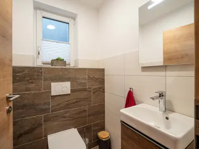 Ein Badezimmer in der Unterkunft Ferienwohnung Kircher