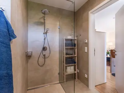 Ein Badezimmer in der Unterkunft Appartment am Sonnberg