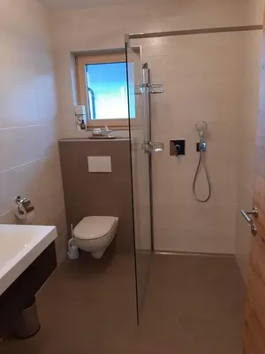 Ein Badezimmer in der Unterkunft Apart Alexandra