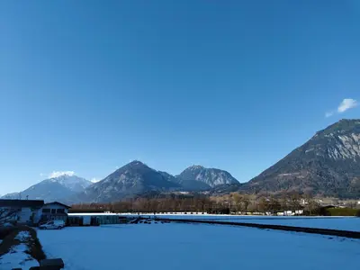 Naturlandschaft in der Nähe der Ferienwohnung
