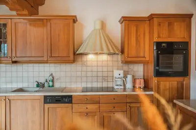 Küche/Küchenzeile in der Unterkunft Chalet Ninni