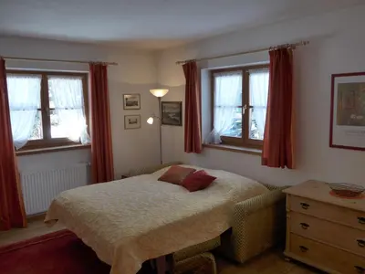 Ein Bett oder Betten in einem Zimmer der Unterkunft Haus Savoy - Appartement 1