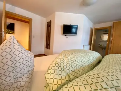 TV/Unterhaltungsangebot in der Unterkunft Ferienhaus Oberhuben