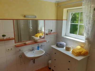 Ein Badezimmer in der Unterkunft Apart La Vita