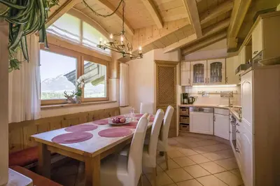 Küche/Küchenzeile in der Unterkunft Chalet Grizzly