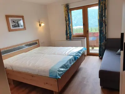 Ein Bett oder Betten in einem Zimmer der Unterkunft Zasserlhof Familie Bamberger