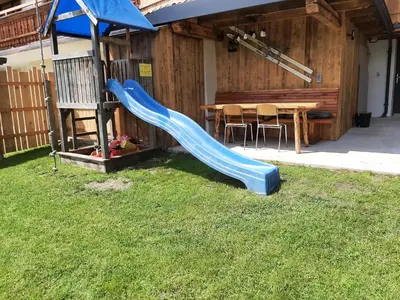 Ein Kinderspielbereich in der Unterkunft Apartment Mayerhofer