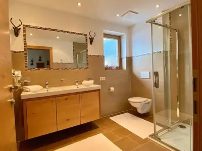 Ein Badezimmer in der Unterkunft Appartement Sonnenschein
