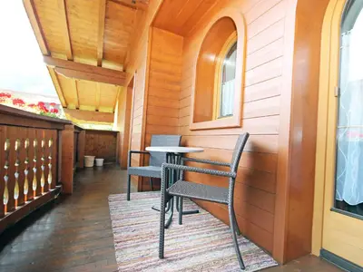 Ein Sitzbereich in der Unterkunft Apartment Hundsbichler-2 by Interhome
