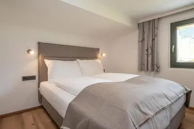 Ein Bett oder Betten in einem Zimmer der Unterkunft Hofers Herzstück