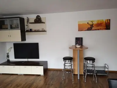 TV/Unterhaltungsangebot in der Unterkunft Ferienwohnung Obermoser