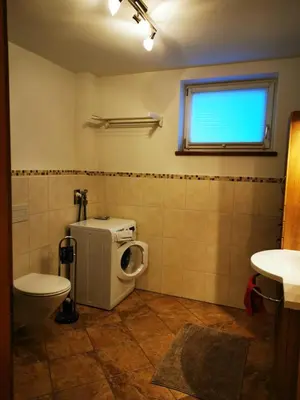 Ein Badezimmer in der Unterkunft Ferienwohnung Obermoser