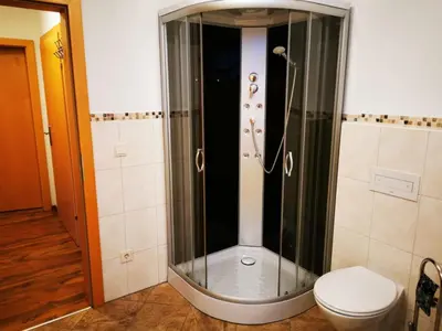 Ein Badezimmer in der Unterkunft Ferienwohnung Obermoser