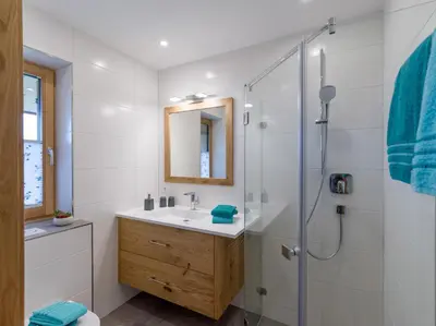 Ein Badezimmer in der Unterkunft Bergappartements Reithammer - Ellmau