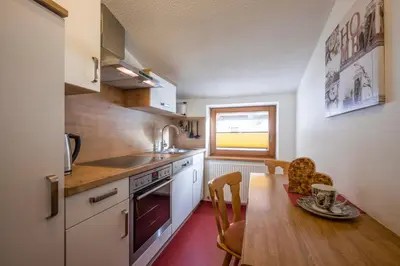 Küche/Küchenzeile in der Unterkunft Ferienhof Auerhof