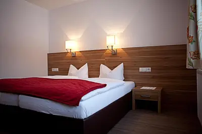 Ein Bett oder Betten in einem Zimmer der Unterkunft Villa Sepp