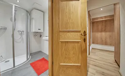 Ein Badezimmer in der Unterkunft Appartement zum Turm Top 4