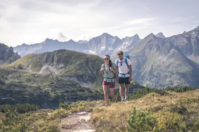 Naturlandschaft in der Nähe des Chalets