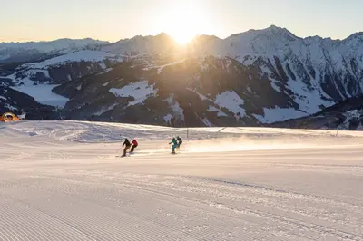 Skifahren im Chalet oder in der Nähe