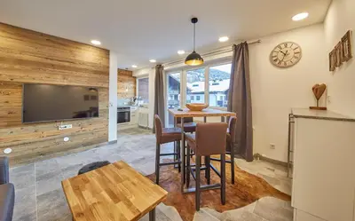 Küche/Küchenzeile in der Unterkunft Apartment Center