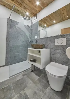 Ein Badezimmer in der Unterkunft Apartment Center