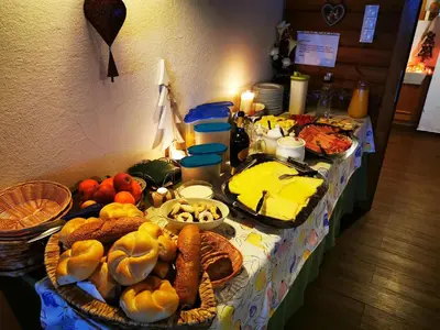 Essen in diesem Bauernhof oder in der Nähe