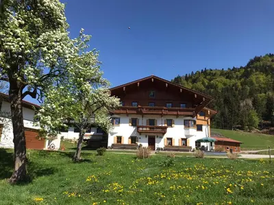 Naturlandschaft in der Nähe des Bauernhofs
