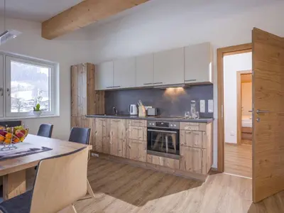 Küche/Küchenzeile in der Unterkunft Apartment Brixen near Ski Lift