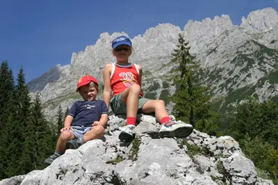 Naturlandschaft in der Nähe der Pension