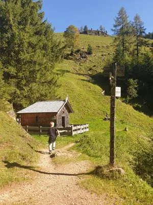 Naturlandschaft in der Nähe der Pension