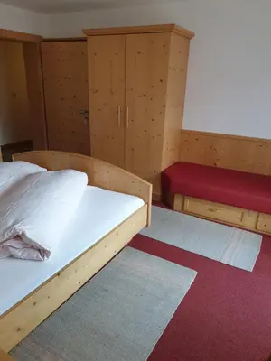 Ein Bett oder Betten in einem Zimmer der Unterkunft Haus Theresia
