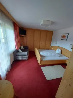 Ein Bett oder Betten in einem Zimmer der Unterkunft Haus Theresia