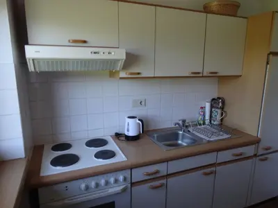 Küche/Küchenzeile in der Unterkunft Landhaus Sommerau