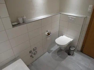 Ein Badezimmer in der Unterkunft Landhaus Sommerau