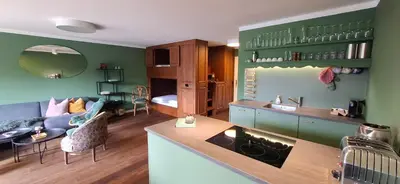Küche/Küchenzeile in der Unterkunft Haus Wiesberger Apartment TOP25 Südseite