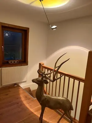 Ein Sitzbereich in der Unterkunft Residence Cosy
