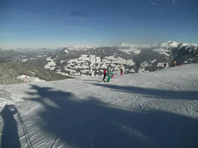 Skifahren in diesem Bauernhof oder in der Nähe