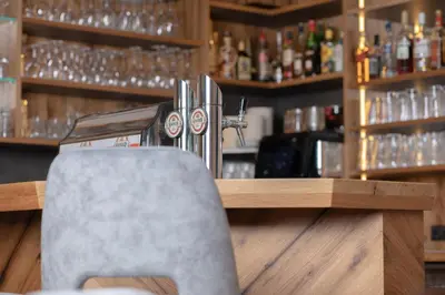 Lounge oder Bar in der Unterkunft Gasthof Aigner ***
