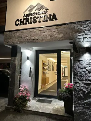 Eine Fassade oder ein Eingang zu Appartement Christina