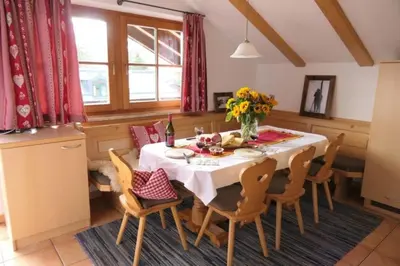 Grundriss der Unterkunft Ski in out! Gemütliche Dachgeschosswohnung