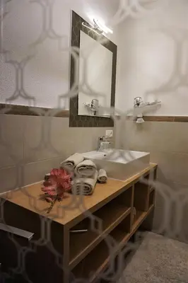 Ein Badezimmer in der Unterkunft Apartment Alpenstyle by Katharina