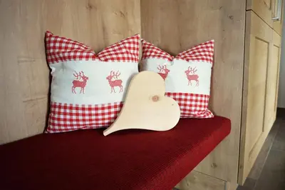 Ein Bett oder Betten in einem Zimmer der Unterkunft Apartment Alpenstyle by Katharina